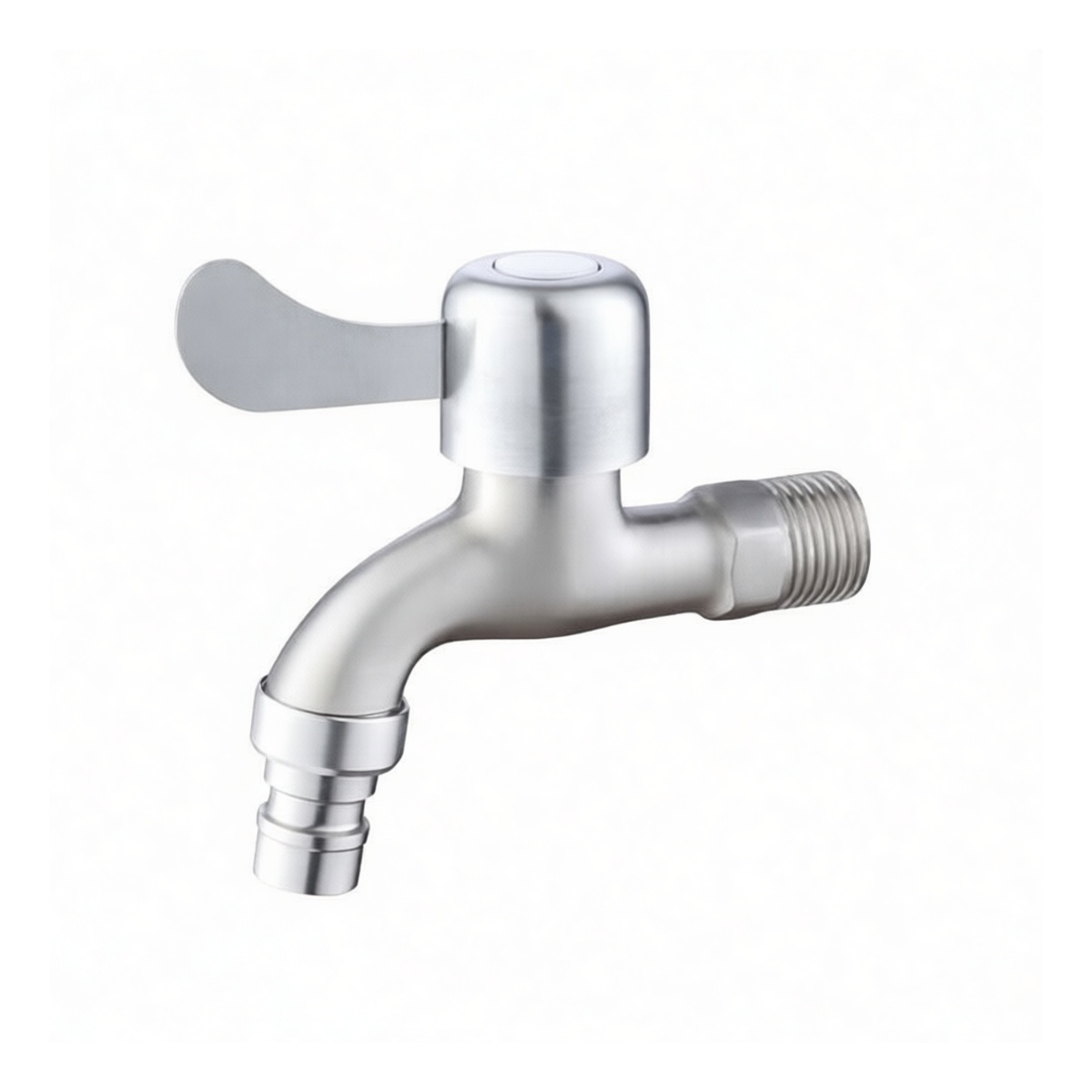 304 Stainless Steel 3.54 in Single Hole Bathroom Sink Faucet, Pkg Qty 20