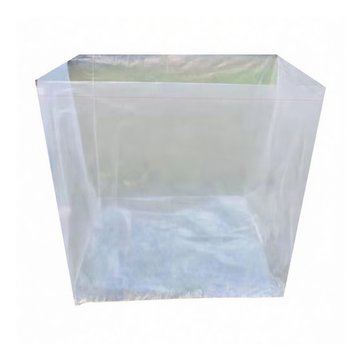 Polyethylene Bulk Bag 59x51x63 in 2200 lbs Flat Bottom, Pkg Qty 36