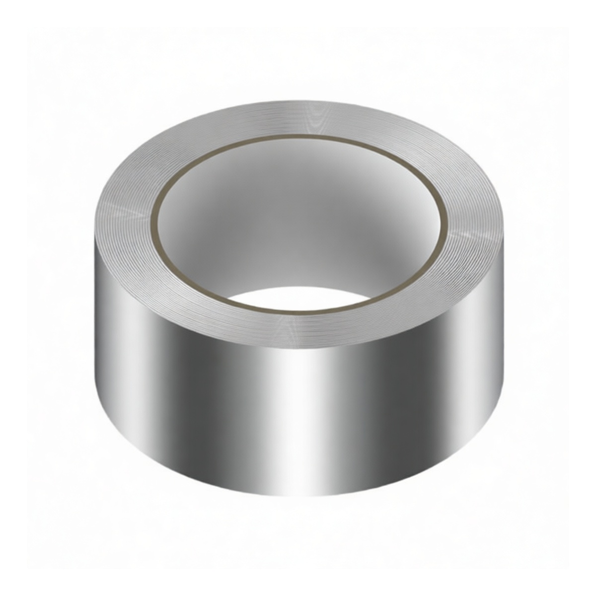 Heavy-Duty Aluminum Foil Tape, 11.81 in x 65.62 ft, Hot Melt Adhesive, Pkg Qty 2