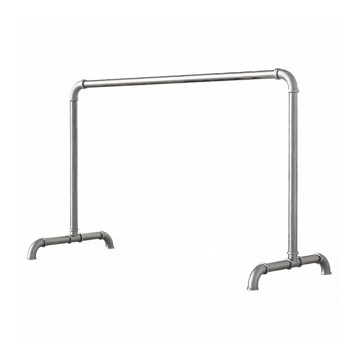 Stainless Steel Clothes Rack, 78.7x18.9x66.9in, Standard Capacity, Pkg Qty 4