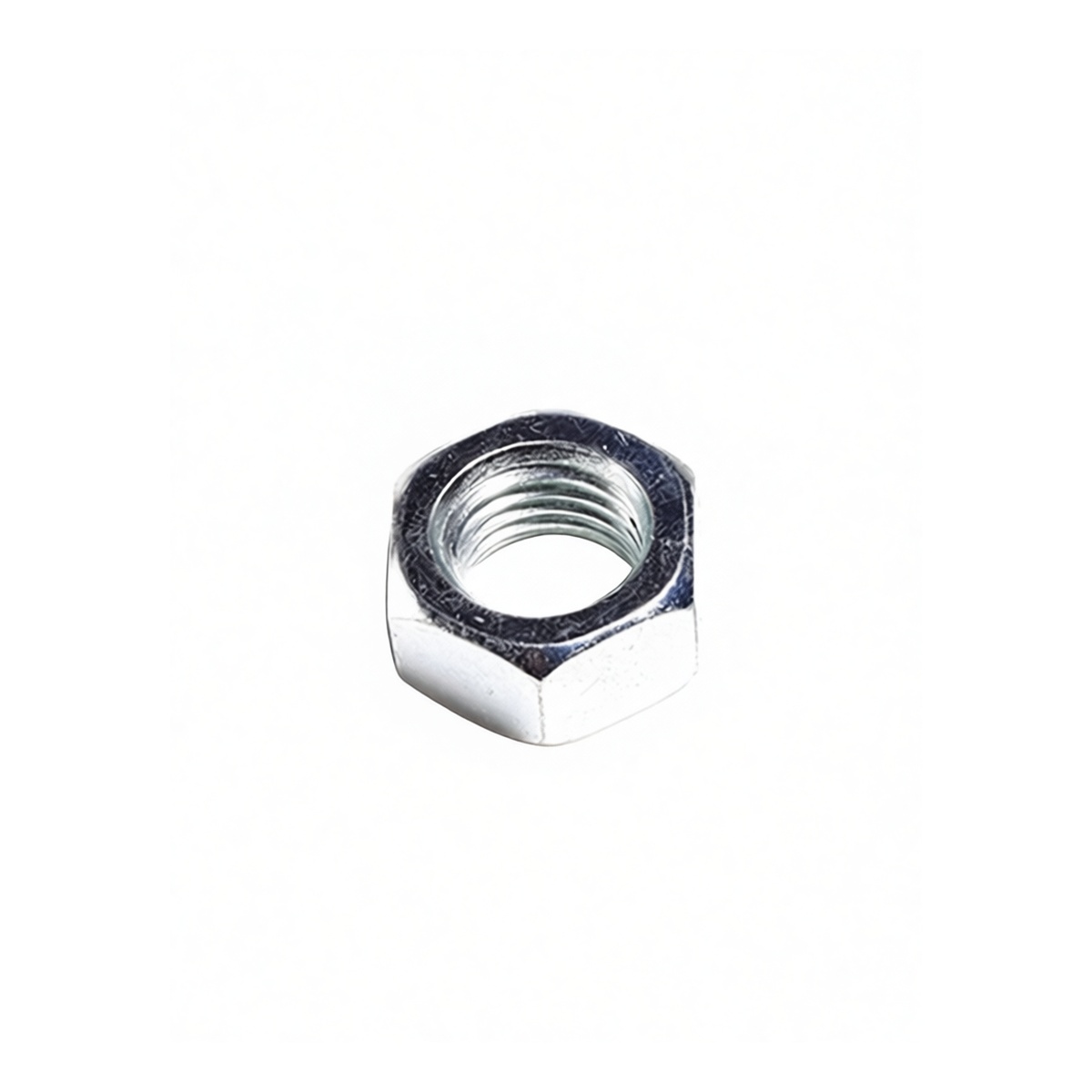 Grade 8 Carbon Steel Hex Nut, Zinc Plated, 1.42 in, M36, Pkg Qty 36