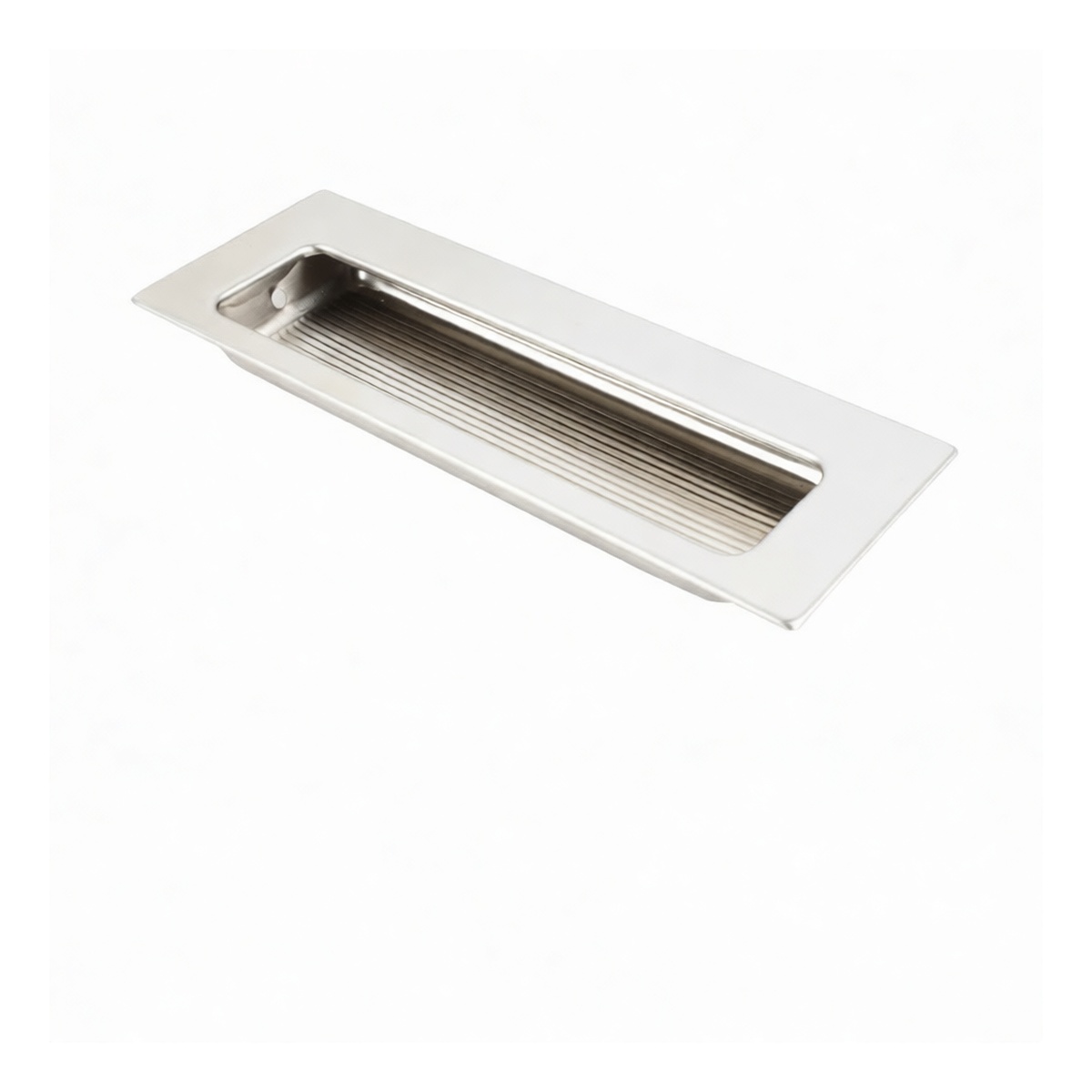 Stainless Steel Sliding Door Recessed Pull Handle, 4.49x1.57 in, Pkg Qty 80