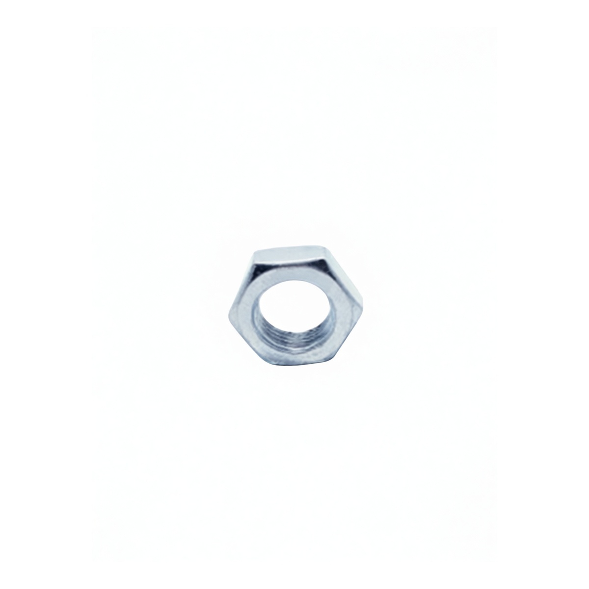 Grade 4 Carbon Steel M14 Hex Nut, Zinc Plated, 0.866 in Width, Pkg Qty 100