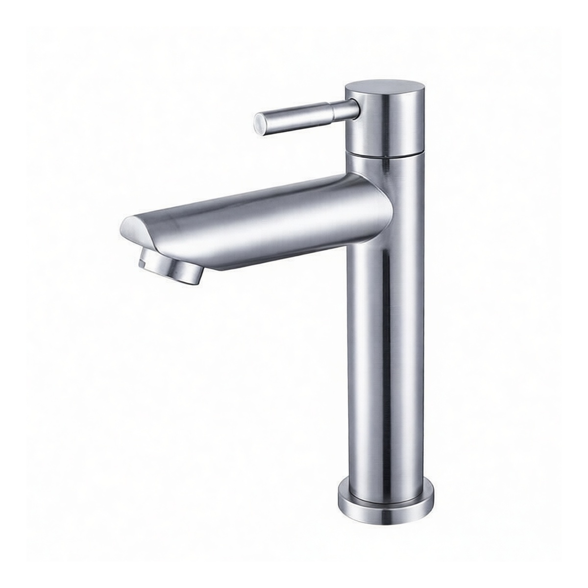 304 Stainless Steel Single Hole Bathroom Faucet, 1.26 Inches, Pkg Qty 6