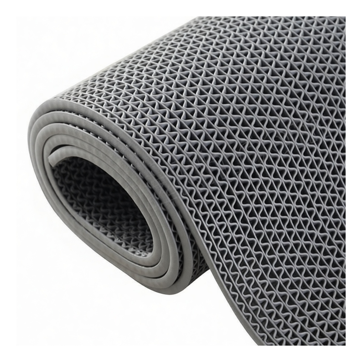 Custom PVC Perforated Entrance Mat, 0.14 in Thick, 47.2" x 39.4", Pkg Qty 10