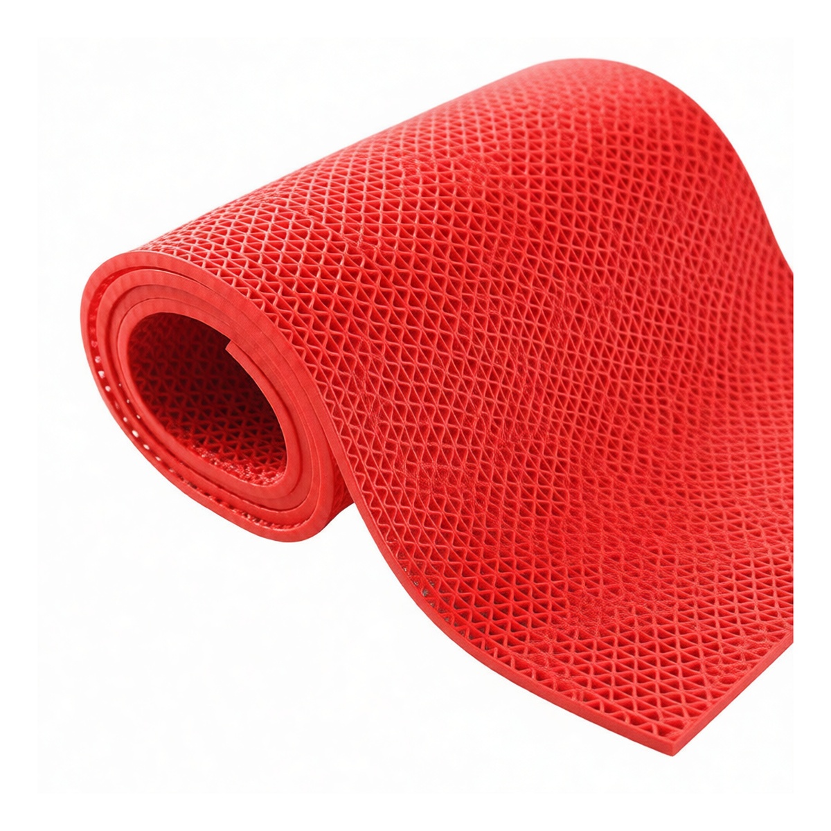 Custom PVC Perforated Entrance Mat, 0.14 in Thick, 47.2" x 39.4", Pkg Qty 10