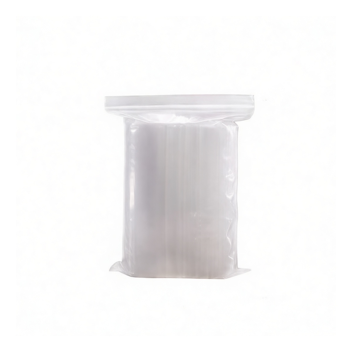 PE Plastic Zip Bags 3.9x5.9 in 20 mil Short Side Open Retail, Pkg Qty 1000