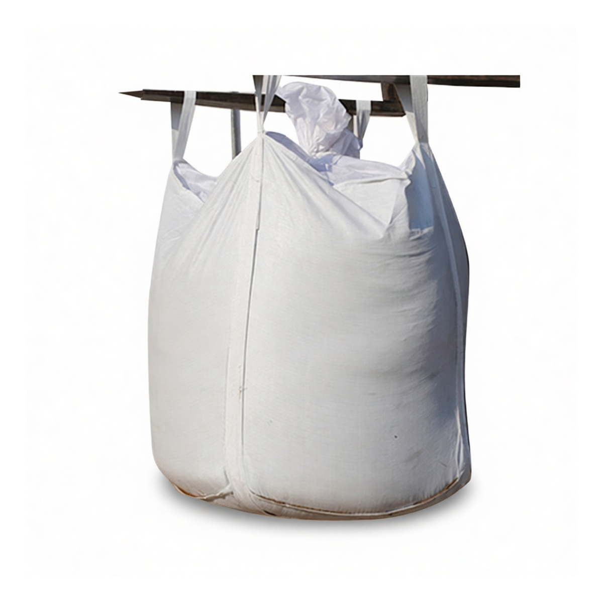 Polypropylene Bulk Bag 35.4x35.4 in 2646 lbs Flat Bottom, Pkg Qty 6