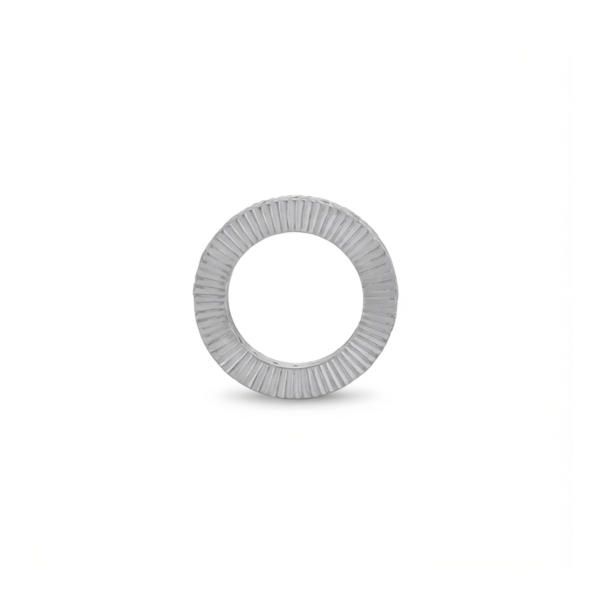 M8 DIN 25201 Double-Lock Manganese Steel Washer, 0.315" Bore, Pkg Qty 500