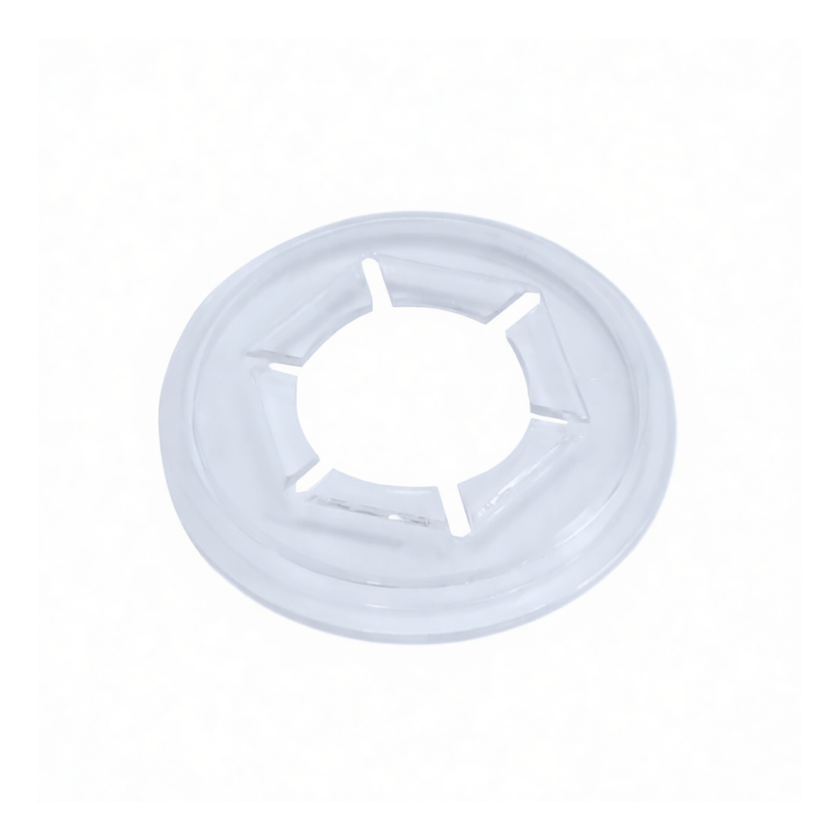 Panel Mount Plastic E-Stop Lock Base for 0.87/1.18 Inch Holes, Pkg Qty 100