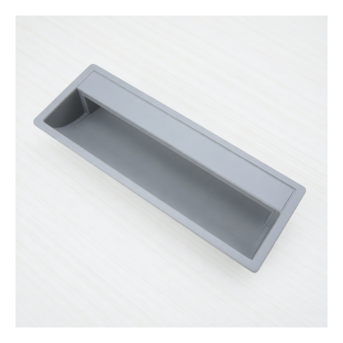 Gray Zinc Alloy Hand Knob for Cabinets, 4.33 x 1.57 Inch, Pkg Qty 100