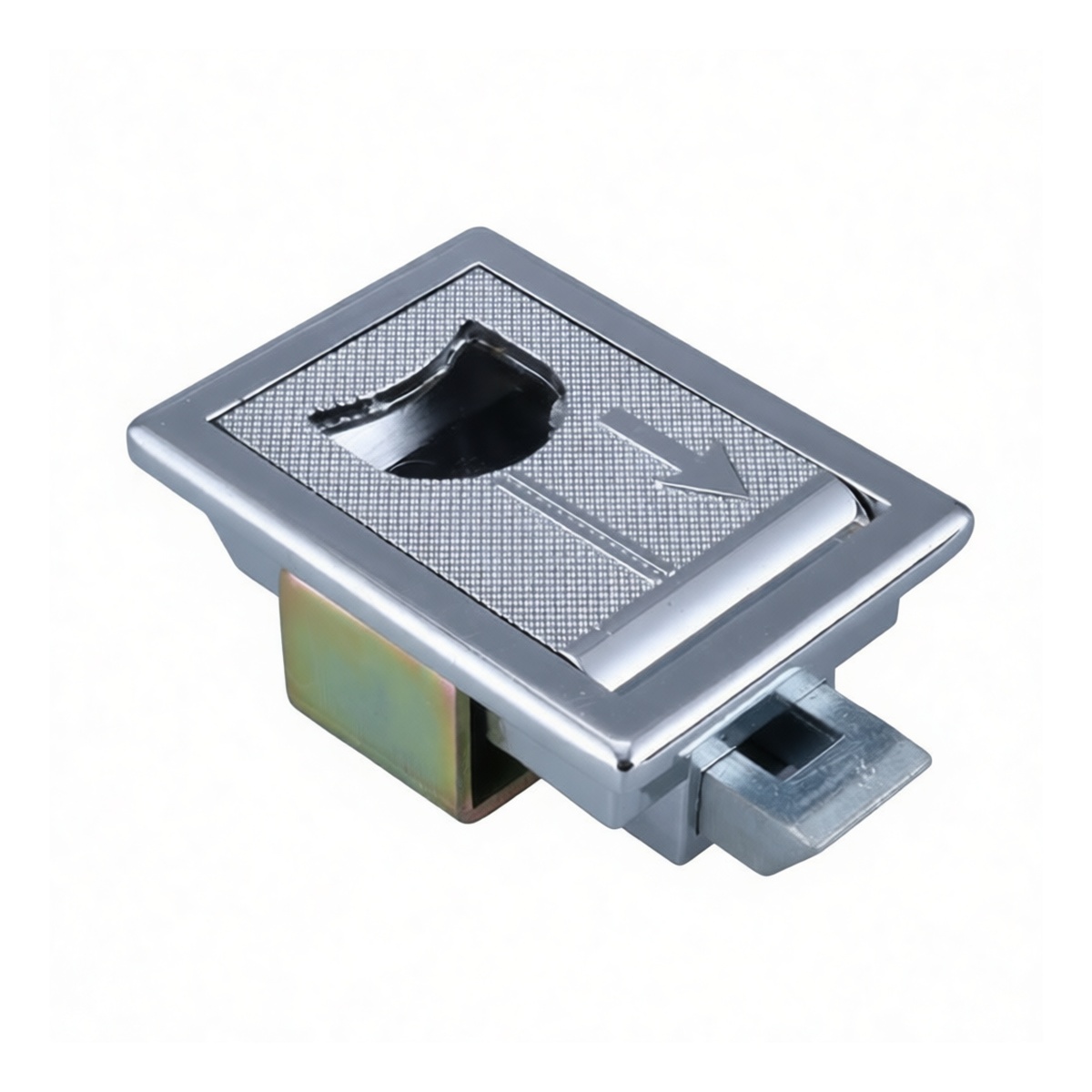 Zinc Alloy Chrome Plated Hand Knob, 2.24 in Diameter, 1/4-20 Thread, Pkg Qty 36