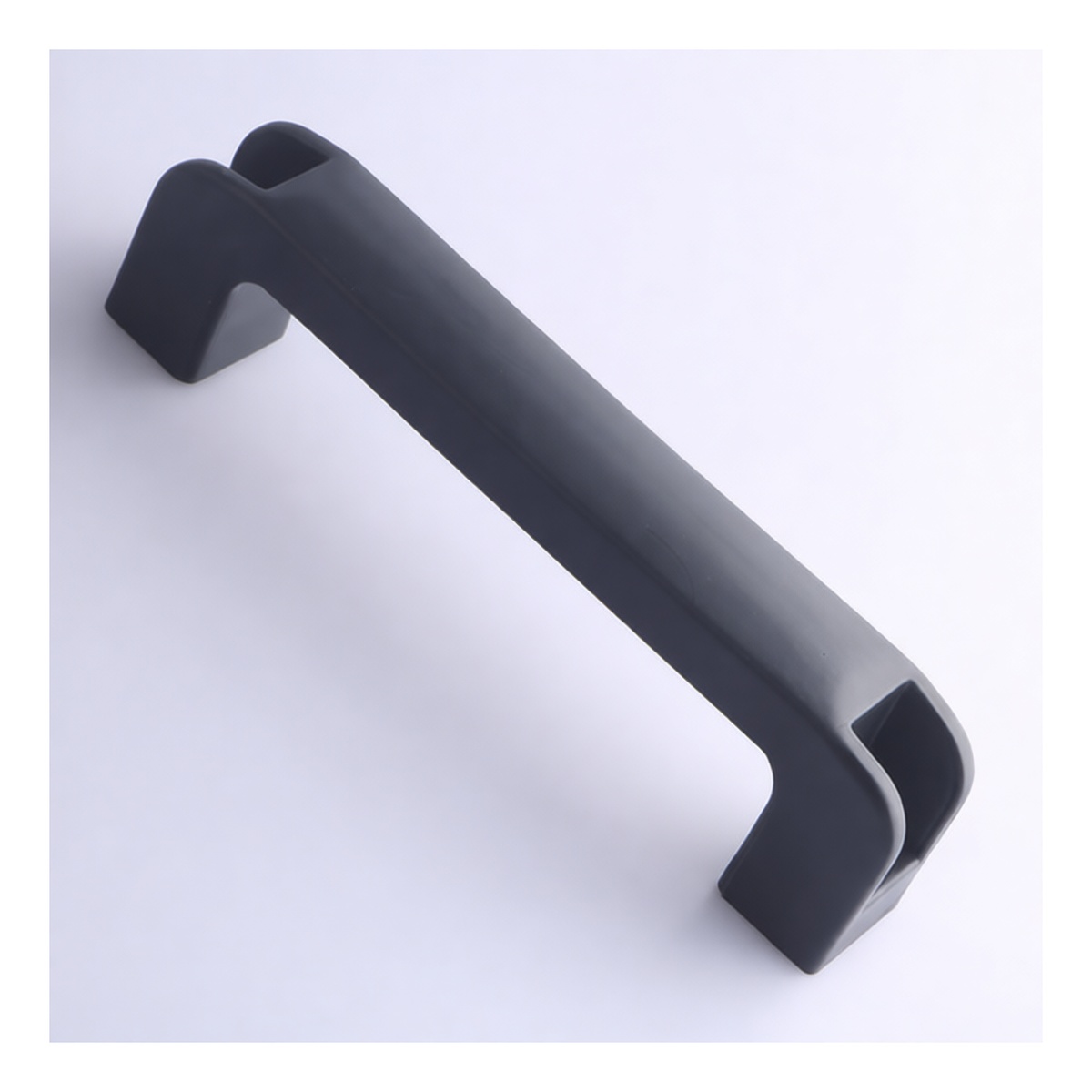 Black Plastic Hand Knob, 1.97 in Diameter, 4.72 in, Light Duty, Pkg Qty 100