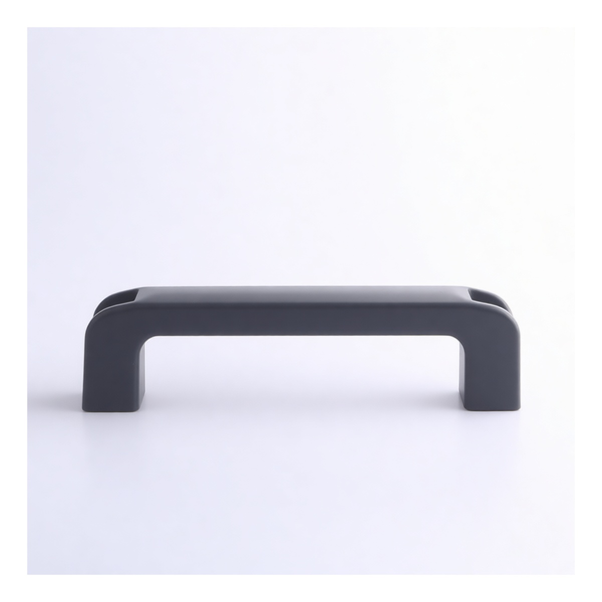 Plastic Black Hand Knob, 2.5 in Diameter, 1/4-20 Thread, Pkg Qty 100