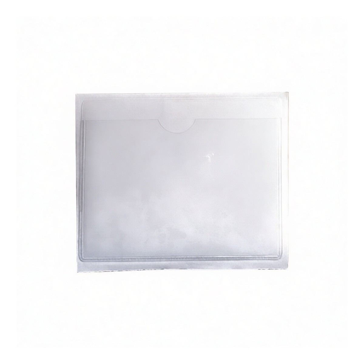 PVC Label Protection Tape 5.1x3.9 in for Turnover Boxes, Pkg Qty 100