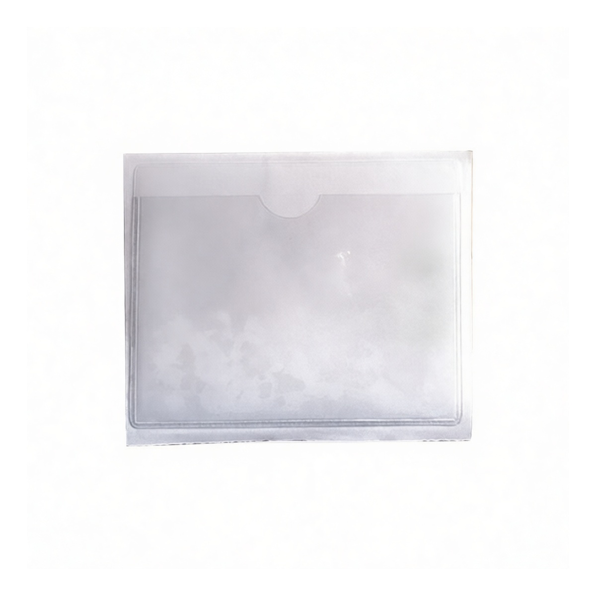 PVC Label Protection Pouch 6.3x4.3 in for Tote Boxes, Pkg Qty 50