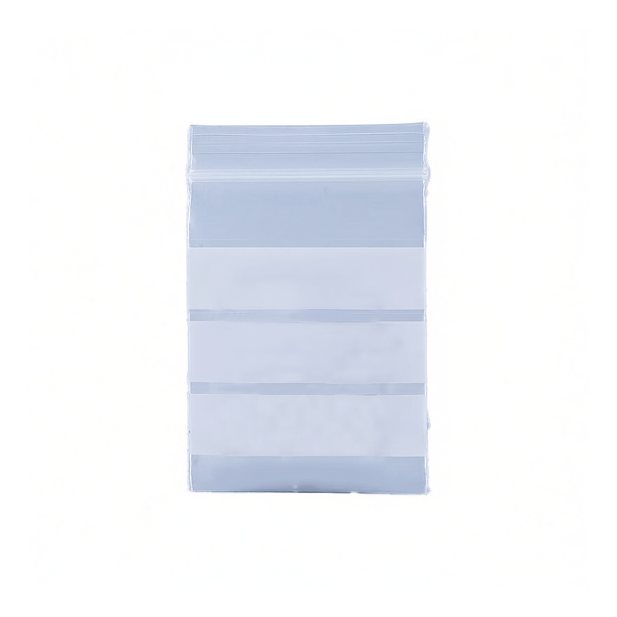 Writeable Plastic Zip Bags 3.9x5.9 in 16 Mil for Retail, Pkg Qty 3000