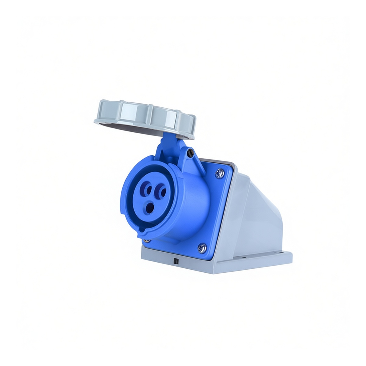 Industrial Surface Mount Socket 16A 250V Plastic for Control, Pkg Qty 12