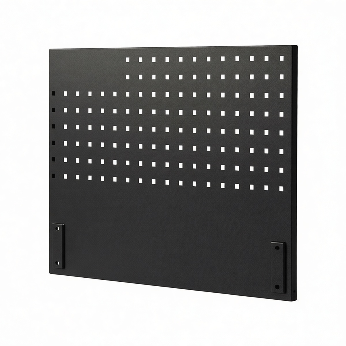 Steel Tool Cart Mounted Pegboard Panel with 20 Hooks