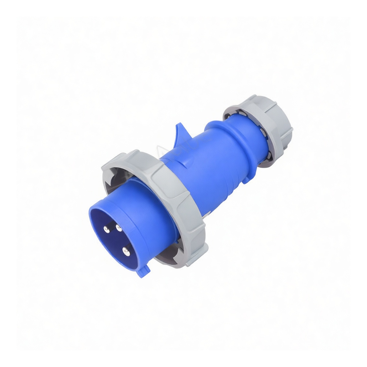 Industrial IP67 Plug 16A 220-250V 3-Core for Floodlights, Pkg Qty 20