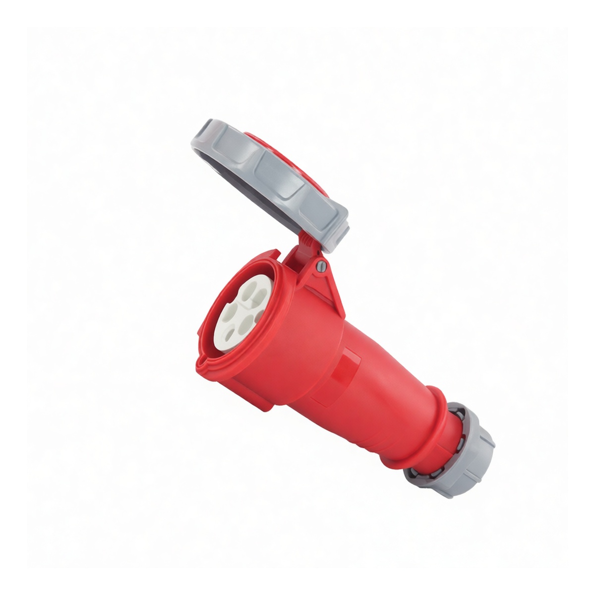 16A 5-Pin IP67 Industrial Connector 220-415V for Floodlights, Pkg Qty 8