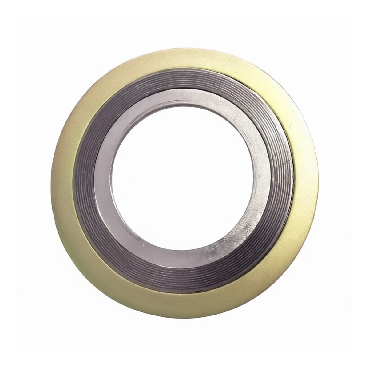 D-Shape Metal Wound Gasket, 10-Inch, Carbon Steel, High-Pressure, Pkg Qty 2