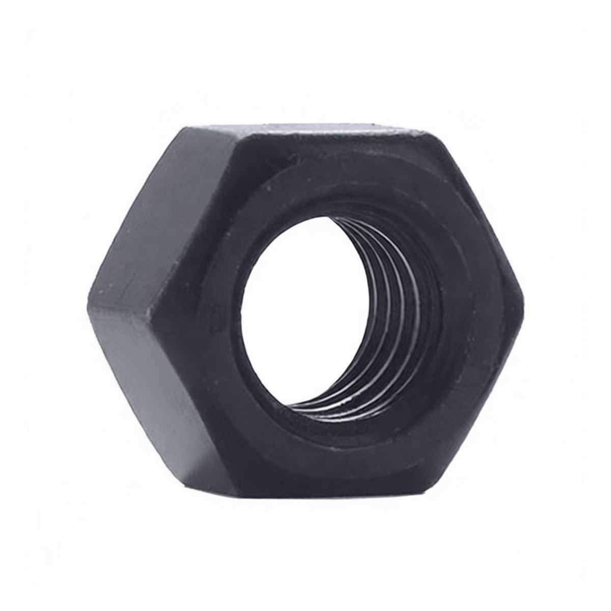 Grade 12 Alloy Steel M20 Hex Nut, 1.575 in, Black Oxide, Pkg Qty 50