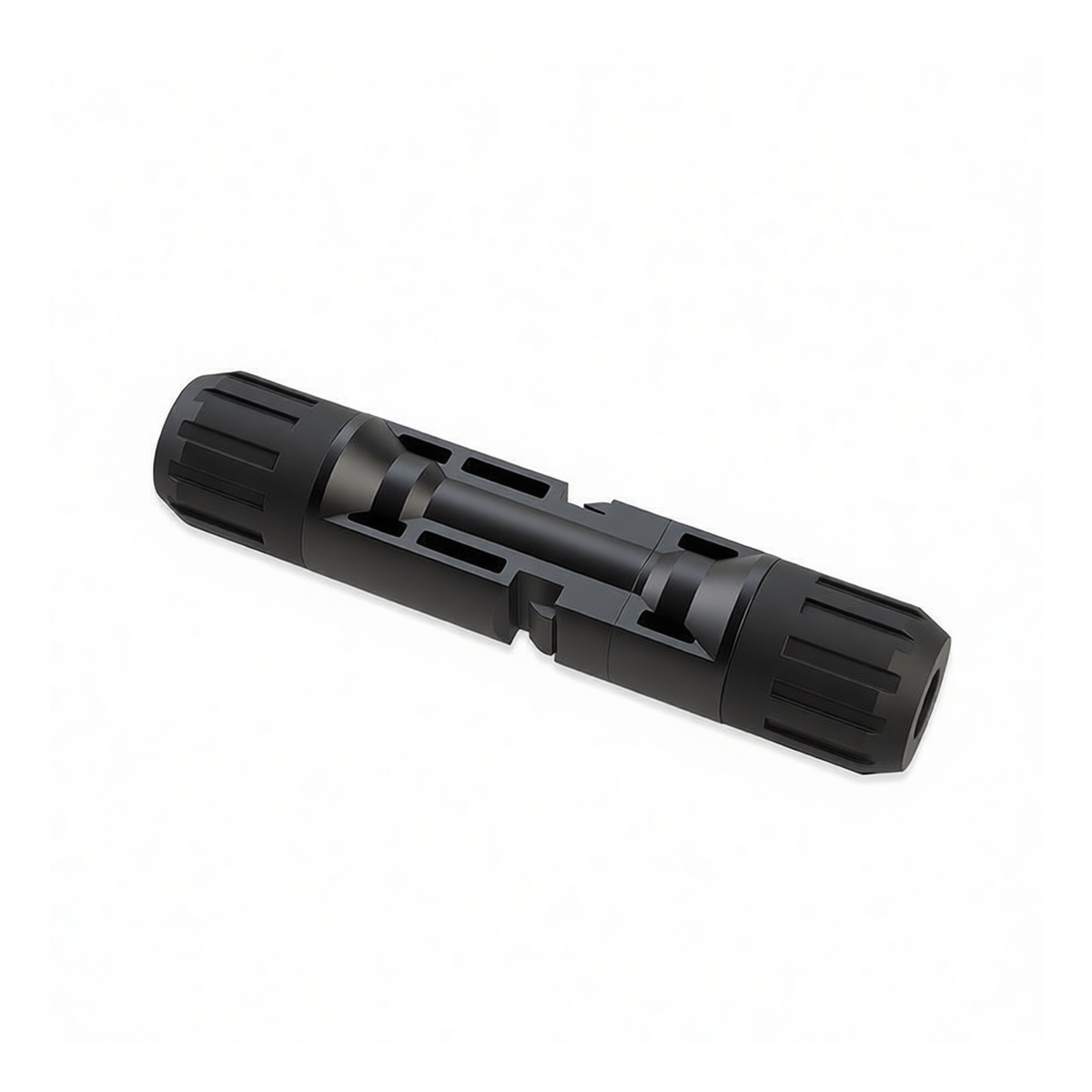 MC4 Solar Connector 1000V 30A 2-Core PPO Black for PV Systems, Pkg Qty 50