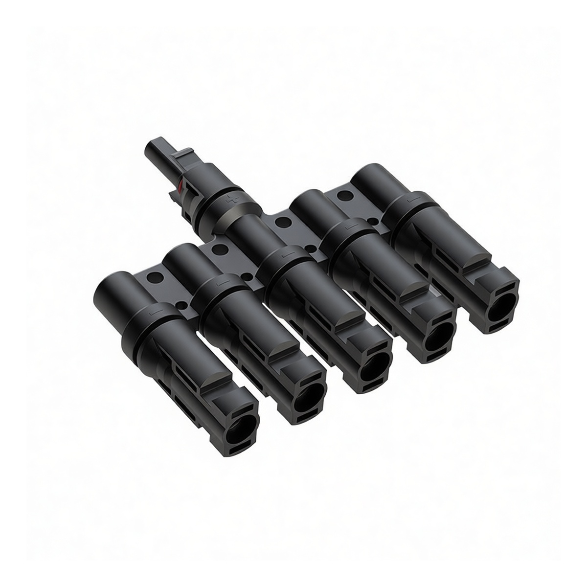 Solar Charge Controller T-Connector PPO 1000V 50A Black, Pkg Qty 2