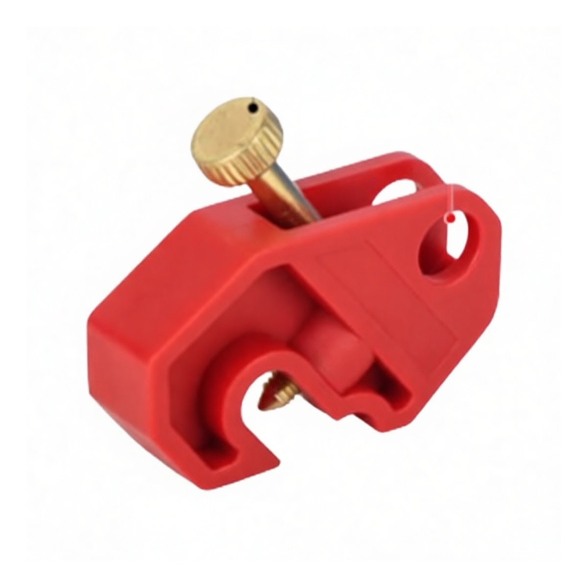 Molded Case Breaker Lockout, Plastic, 100A & Below, Pkg Qty 10