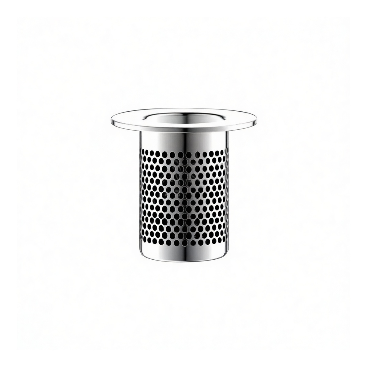 Stainless Steel Medium Snap-In Drain Strainer for Bathroom Sinks, Pkg Qty 36