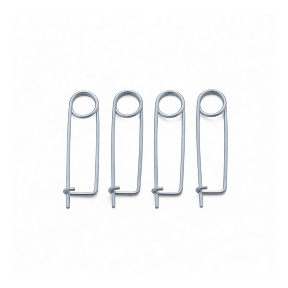 6.18 Inch Carbon Steel Zinc Plated Industrial Safety Pin, Pkg Qty 100