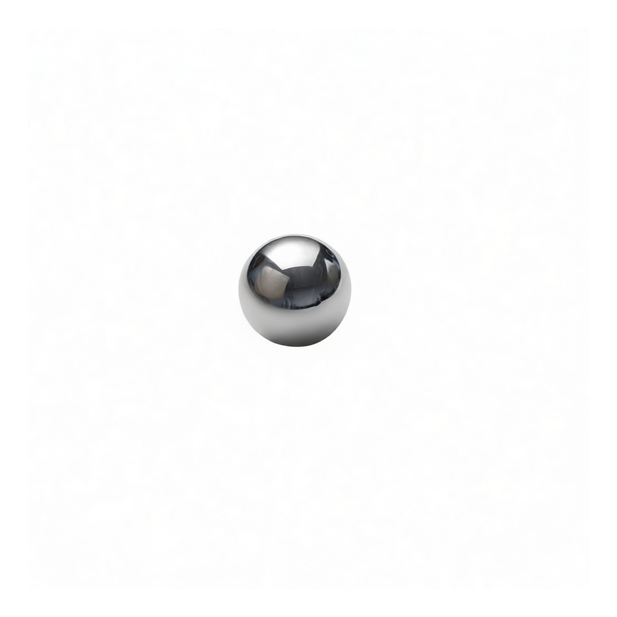 Brass Chrome Cabinet Hand Knob, 0.79 in Diameter, Pkg Qty 25