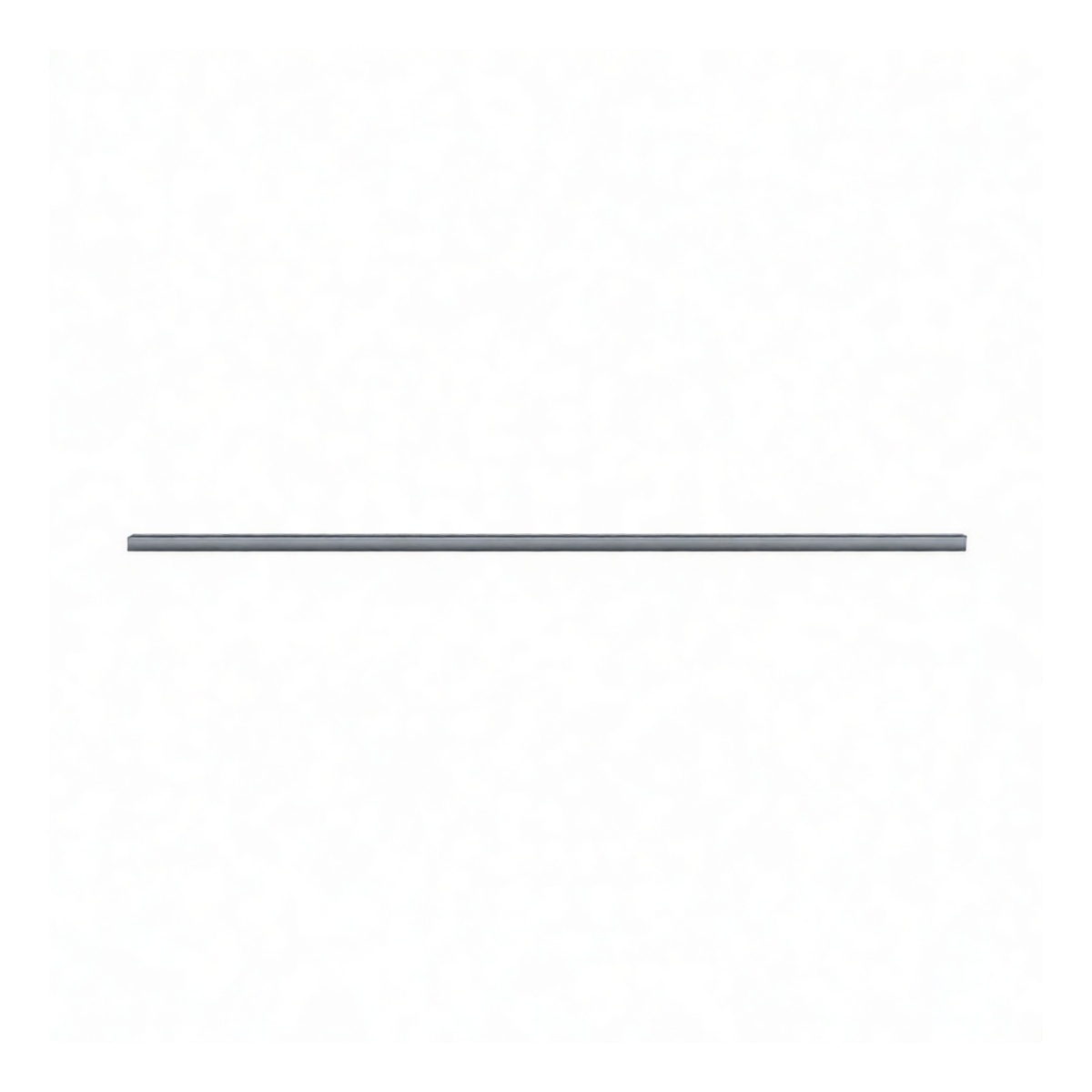 Gray Aluminum Cabinet Handles, 94.5" Length, 1.57" Width, Pkg Qty 2