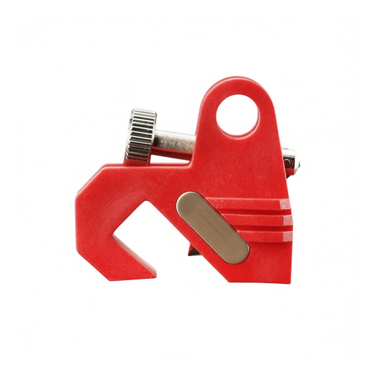 Steel Lockout Padlock, 1.5 in Shackle, 0.25 in Diameter, Pkg Qty 48