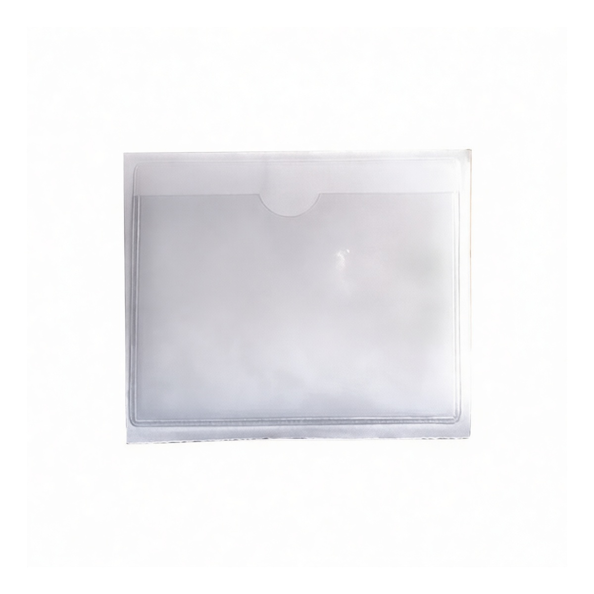 Plastic Label Protection Pouch 3.9x3.1 in for Totes, Pkg Qty 100
