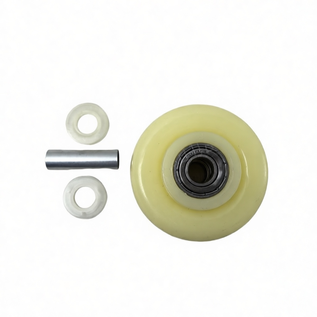 3 in Nylon Single Track Wheel 220 lbs Load for Industrial Use, Pkg Qty 50