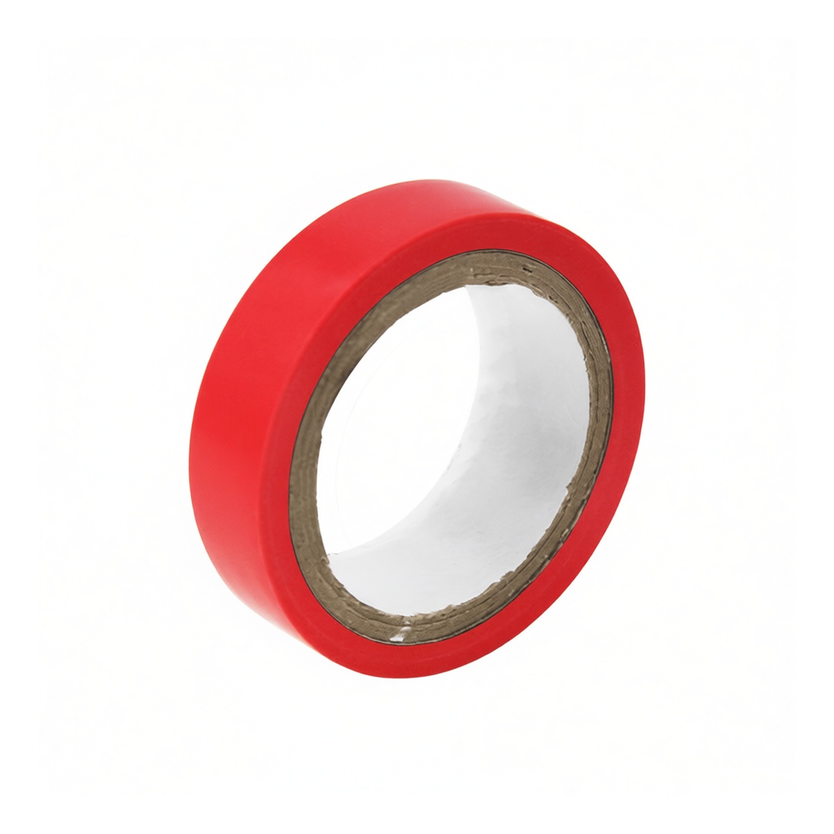 0.669 in x 18 ft PVC Electrical Tape, Rubber Adhesive, Red, Pkg Qty 100
