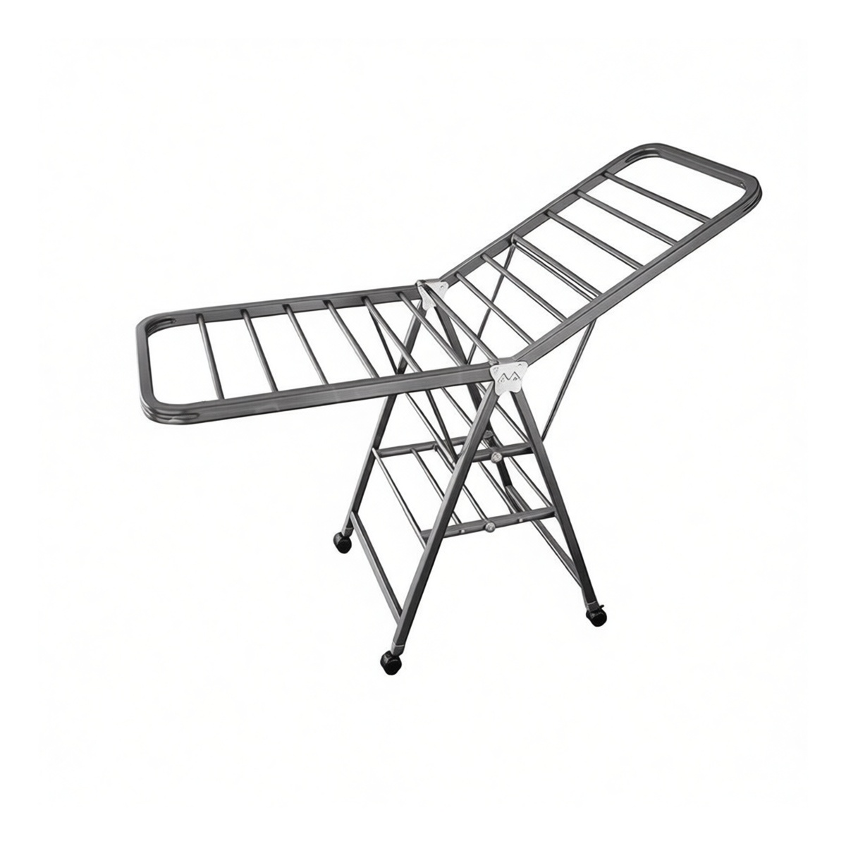 Carbon Steel Folding Drying Rack, 70.9 x 51.2 in, Home Laundry, Pkg Qty 4