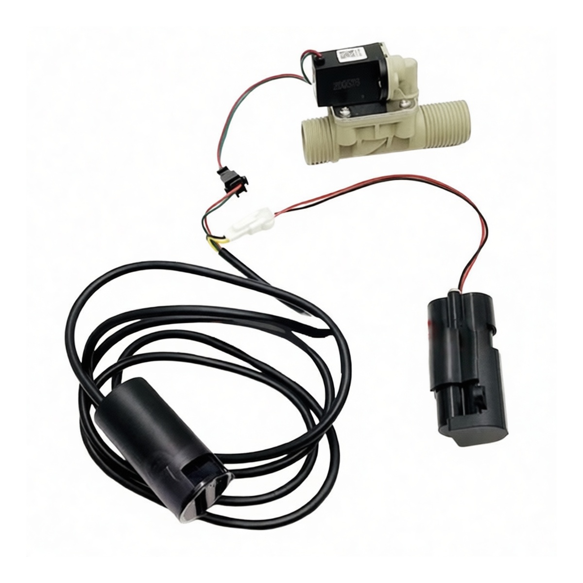 1/2 Inch Threaded 24V DC Solenoid Valve Kit for Water Systems, Pkg Qty 2