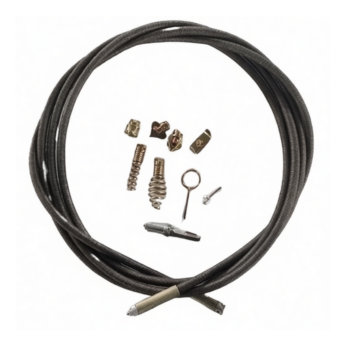 16.4 ft Steel Drain Snake for 24-Inch Floor Mount Mop Sinks, Pkg Qty 2