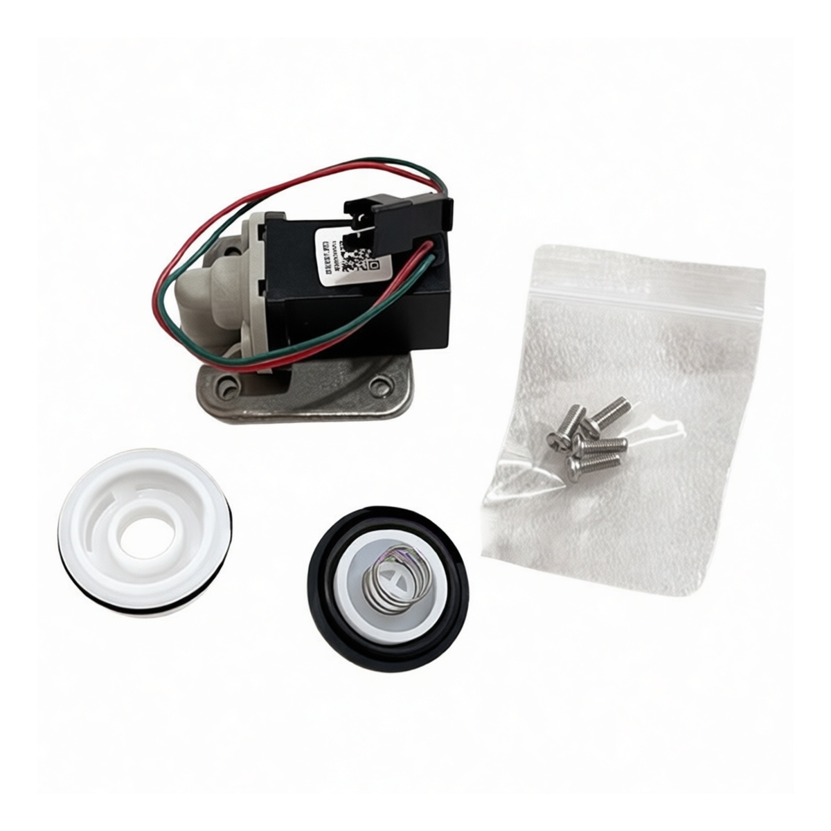 Battery-Operated 0.5 Inch Threaded Solenoid Valve for Water, Pkg Qty 2