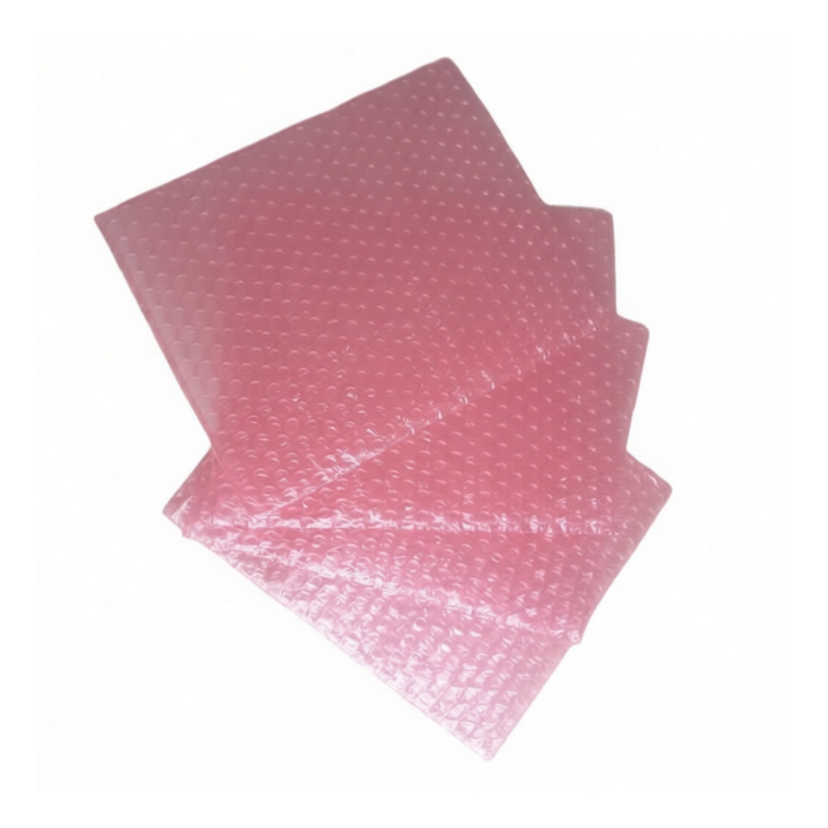 Anti-Static Red Polyethylene Bubble Mailer 6.7x8.7 in Self-Seal, Pkg Qty 100