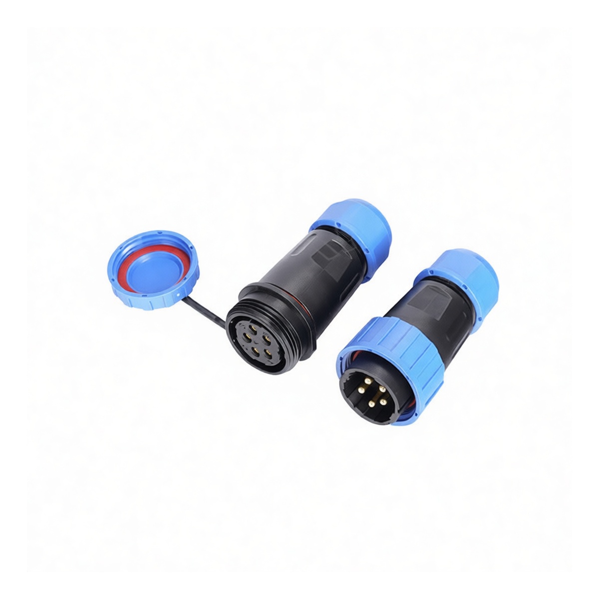 Portable Cord, 380V, 25A, Plastic, Pkg Qty 6