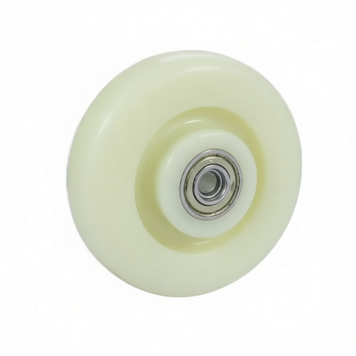 2.5 in Nylon Single Track Wheel 176 lbs Load 2.5x1.3 in, Pkg Qty 100