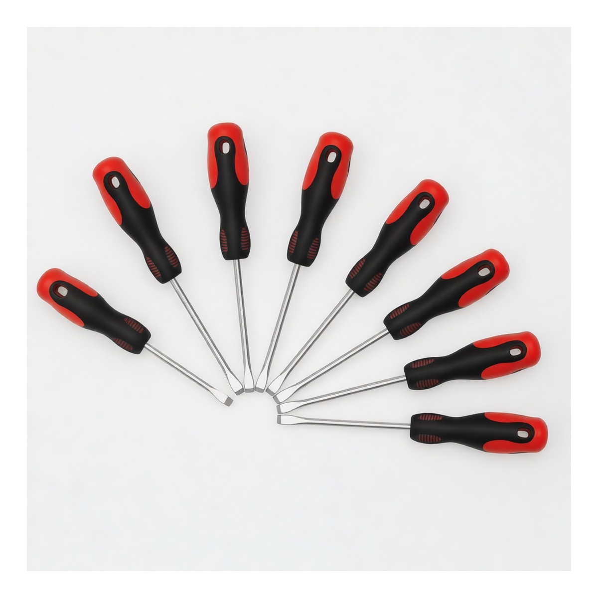 6-Inch Slotted Steel Screwdriver for Machine Screws, Pkg Qty 12