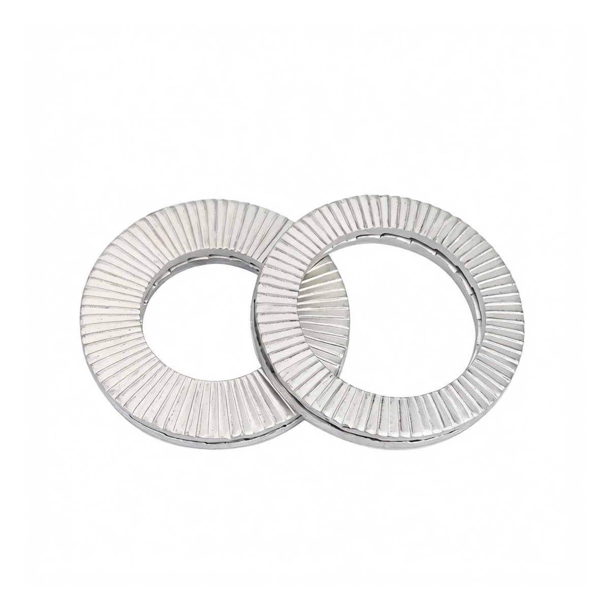 DIN 25201 Double Tab Lock Washer, 0.819" Bore, 0.142" Thick, Carbon Steel, Pkg Qty 100