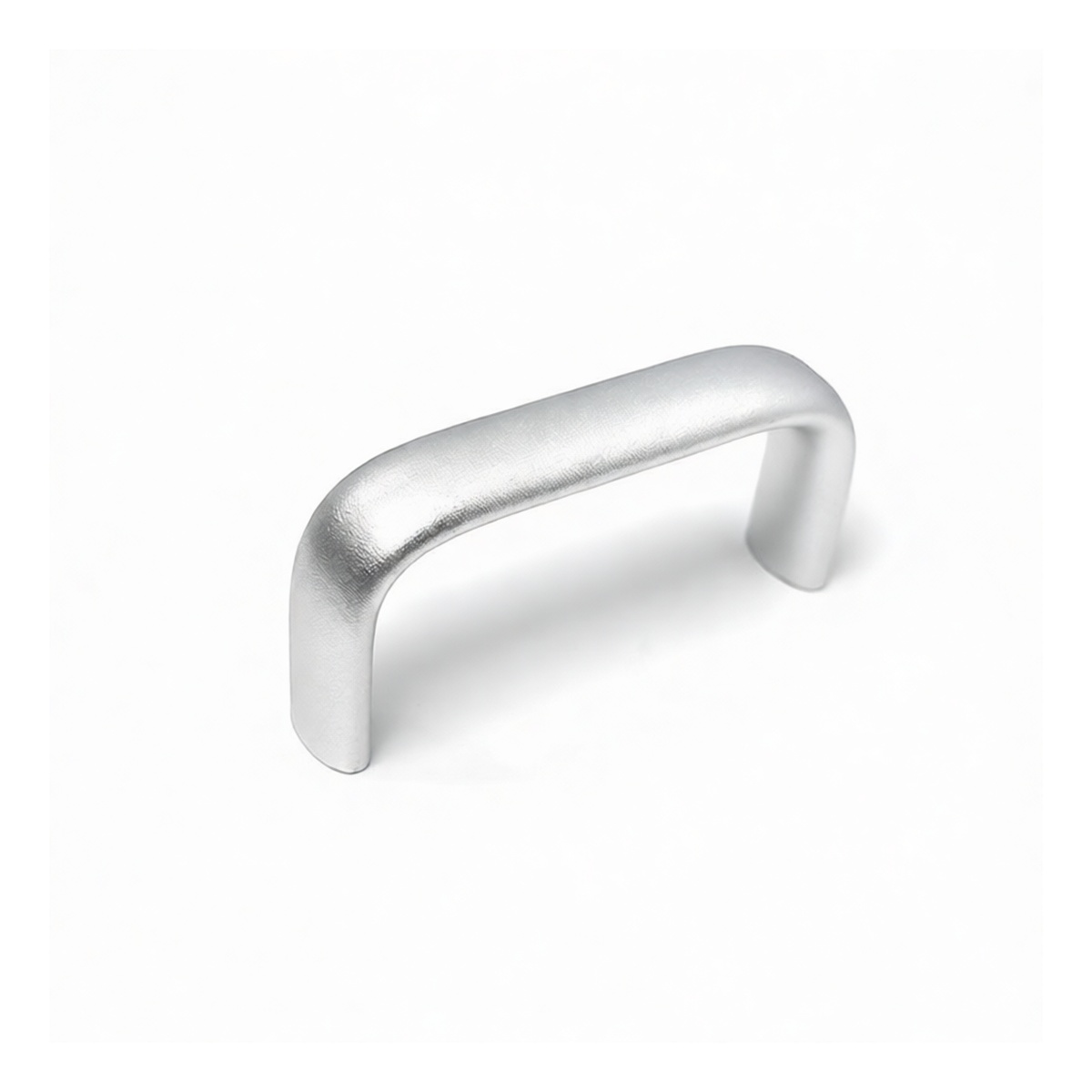 Aluminum Hand Knob, 1.5 in Diameter, Silver Anodized, M5 Thread, Pkg Qty 100