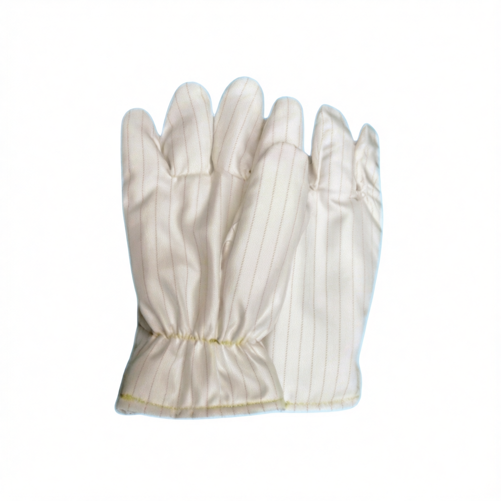 Antistatic High-Temperature Gloves, 400°F, Aramid Fiber, Cleanroom Use, Pkg Qty 2
