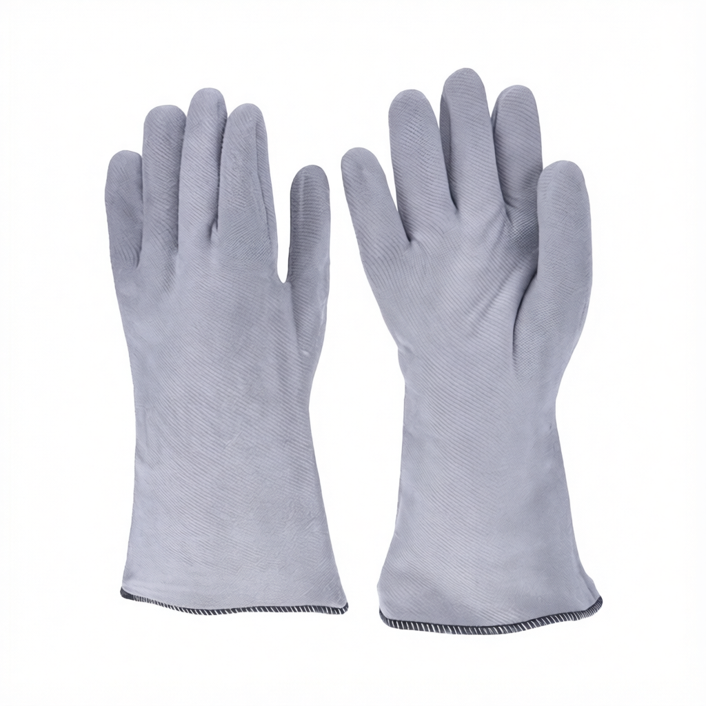 Nitrile-Coated High-Temperature Safety Gloves, Size 10, 13-Inch Length, Pkg Qty 12